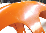 Vtg Orig 1960s Wards Riverside Italy Mojave Orange 250 S450 Front Fender H 8737C