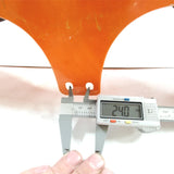 Vtg Orig 1960s Wards Riverside Italy Mojave Orange 250 S450 Front Fender H 8737C