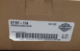 OEM Harley 5" Calibrated KM/H Analog Digital Speedometer Softail FLST 67197-11A