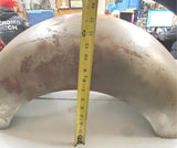 New 30" L Steel FENDER REAR 14 1/2" Wide Harley Custom Chopper Bobber Round Top