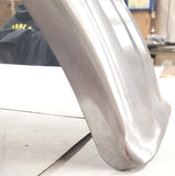 New 9" Flat Rear Fender Universal Custom Chopper Bobber Steel Flare End Undrille