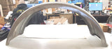New 9" Flat Rear Fender Universal Custom Chopper Bobber Steel Flare End Undrille