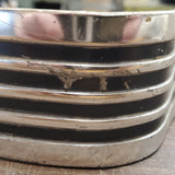 Vintage Harley Ribbed Fender Skirt Tip Trim Shovelhead FLH Panhead OEM 60's