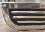 Vintage Harley Ribbed Fender Skirt Tip Trim Shovelhead FLH Panhead OEM 60's