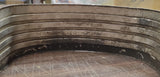 Vintage Harley Ribbed Fender Skirt Tip Trim Shovelhead FLH Panhead OEM 60's