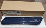 OEM Harley Davidson Right Billiard Blue Saddlebag Latch Plate Touring 90200449
