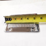 Vtg Radio Caddy Speaker Cover Chrome Shovelhead Panhead NOS Harley FLH Glide Ele