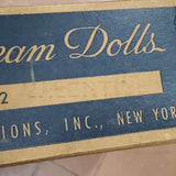 Vtg. Dream Dolls with moving eyes Cat. 2022 "Valentine"Elite Creations INC. NYC