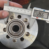 Harley Panhead Shovelhead Custom Mag Wheel Hub Billet Drum Brake Chopper Old Sko