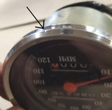 Vtg Harley Speedometer Gauge Dyna FXR Sportster 1984^ Cable Low Rider Superglide