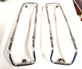 Chrome Trim Rails Harley Saddlebags FLH Touring Ultra Classic Glide 1980-2013