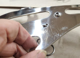Detachable Windshield Mounts Brackets Harley Sportster Dyna Superglide Low Rider
