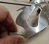 Detachable Windshield Mounts Brackets Harley Sportster Dyna Superglide Low Rider