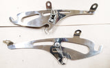 Detachable Windshield Mounts Brackets Harley Sportster Dyna Superglide Low Rider
