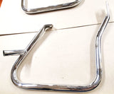 OEM Chrome Rear Saddlebag Guards Harley Touring 2014^ Road Street Glide Ultra FL