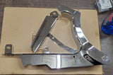 OEM Harley Davidson Chrome Lower Belt Guard Deflector Softail Rocker 60345-08
