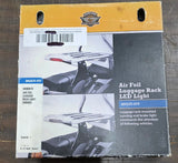 OEM Harley Air Foil Luggage Rack LED Smoked Lens Light Kit Sportster XL 68000010