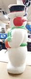 30" Vtg Grand Venture 1999 Frosty Snowman BLOW MOLD Holiday Christmas Lawn Décor