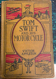 VTG Antique 1910 "Tom Swift and His Motorcycle" Hardcover Book Victor Appleton