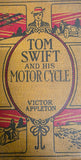 VTG Antique 1910 "Tom Swift and His Motorcycle" Hardcover Book Victor Appleton