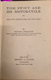 VTG Antique 1910 "Tom Swift and His Motorcycle" Hardcover Book Victor Appleton