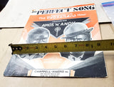1929 VTG Sheet Music The Perfect Song Chappell-Harms Inc Blackface Amos & Andy