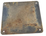 Vtg CONTAINS LEAD TETRAETHYL Porcelain Gas Pump Sign Oil Bennett Visible Antique