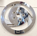 Harley Softail Billet Chrome Rear Belt Pulley Cover Razor Sweeper 70T Big Twin