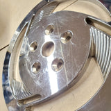 Harley Softail Billet Chrome Rear Belt Pulley Cover Razor Sweeper 70T Big Twin