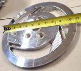 Harley Softail Billet Chrome Rear Belt Pulley Cover Razor Sweeper 70T Big Twin