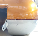 Gas Tank Harley 6 Gallon Bagger Ultra FLH Road Street Glide Amber Silver 2008^