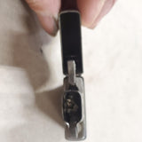 VTG 1973 Zippo Cigarette Lighter Brushed Chrome Original Box Spark!