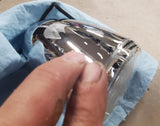 Harley Daymaker Reflector LED Fog Lamps Chrome Lights Touring Dyna Softail Highw