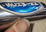 Vtg BMX Schwinn Predator Scrambler Thrasher Frame Chrome Old Skool 80's