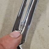 Kuryakyn Skeleton Hand motorcycle Mirrors Black Chrome Harley Custom Chopper