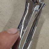 Kuryakyn Skeleton Hand motorcycle Mirrors Black Chrome Harley Custom Chopper