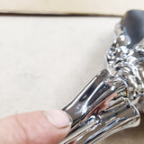 Kuryakyn Skeleton Hand motorcycle Mirrors Black Chrome Harley Custom Chopper
