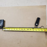 New 6 In. Black Harley Davidson Wallet W/ Chain Money Change Holder