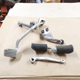 Mid Controls Harley FXR Low Rider Superglide 1982-1994 Footpegs Brake pedal OEM