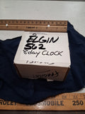 WWII Elgin AN-5743-1 8-Day Aircraft Cockpit Clock Movement 562 Parts Repair 1944