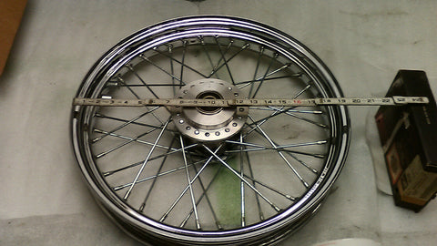Front Wheel 2.50x19 Sportster OEM Dyna 2000^ 3/4 883 1200 Fxd Superglide Harley