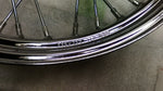 Front Wheel 2.50x19 Sportster OEM Dyna 2000^ 3/4 883 1200 Fxd Superglide Harley