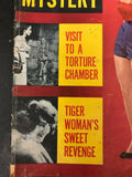 VTG August 1957 True Mystery Magazine Horror Visit To A Torture House Collectibl