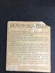 ANTIQUE AD TRADING CARDS DR. METTAUR'S HEADACHE PILL HOYTS GERMAN COLOGNE 1880'S
