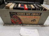 Vintage Console 8 Track Carrier Case Auto Hot rod johnny mathis rod stewart Clas