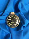 VINTAGE ST. REGIS SUN MARK POCKET WATCH 1960'2 WESTCLOX RARE WORKS! NO CHIPS