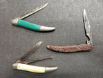 LOT OF THREE VINTAGE FISH KNIVES COLONIAL IMPERIAL ROV. RI HOOK REMOVER