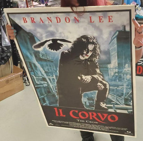 BRANDON LEE IL CORVO (THE CROW) MOVIE POSTER