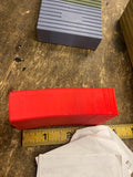 Vtg NOS Red Panhead Knucklehead Harley Logo Chopper Flathead Kick Pedal Plastic