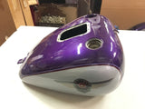2000-2003 FACTORY PAINT SET FATBOY HARLEY PURPLE SILVER TANK FRONT REAR FENDERS